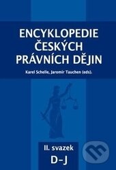 Kniha Encyklopedie českých právních dějin, II. svazek D-J