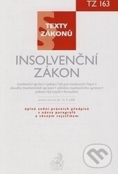 Levně Insolvenční zákon, právní stav ke dni 15. 9. 2009 - autorů kolektiv