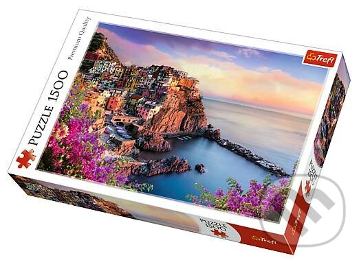 Levně View of Manarola - puzzle z kategorie Prírodné scenérie