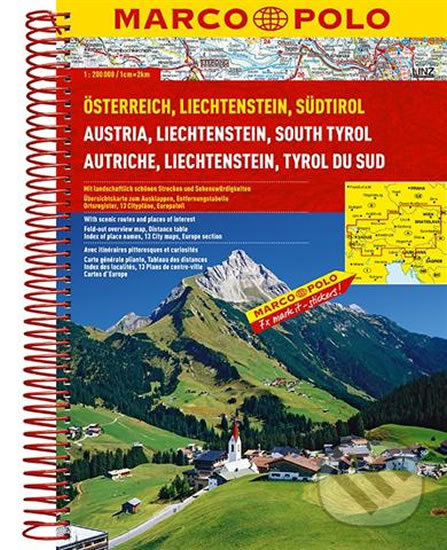 Levně Österreich, Liechtenstein, Südtirol / Austria, Liechtenstein, South Tirol