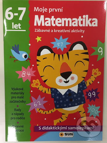 Levně Moje první matematika 6-7 let (S didaktickými samolepkami) - kniha z kategorie 1. stupeň
