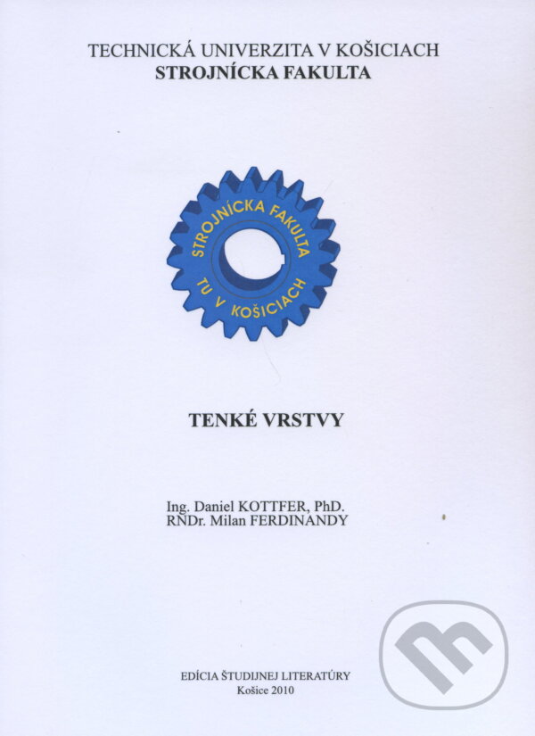 Kniha: Tenké vrstvy (Daniel Kottfer). Elfa Kosice, 2010