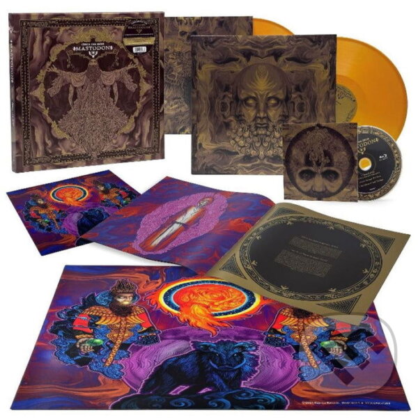 Hudobné CD: Mastodon: Crack the Skye (Gold) LP (Hudobné albumy). Hudobné albumy, 2024