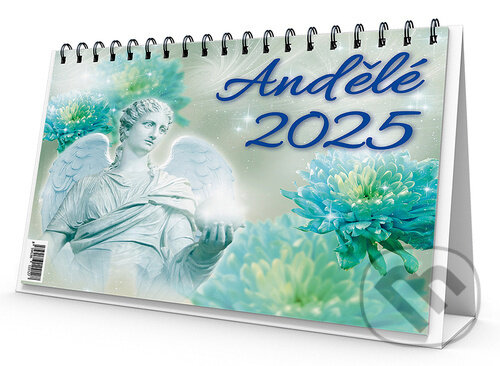 Stolní kalendář Andělé 2025 (Bookmedia). Bookmedia, 2024