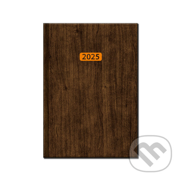 Pracovný diár WOOD 2025 (Spektrum grafik). Spektrum grafik, 2025