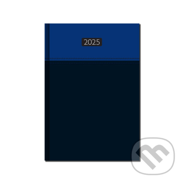 Denný diár MILANO 2025 - modro čierny (Spektrum grafik). Spektrum grafik, 2024