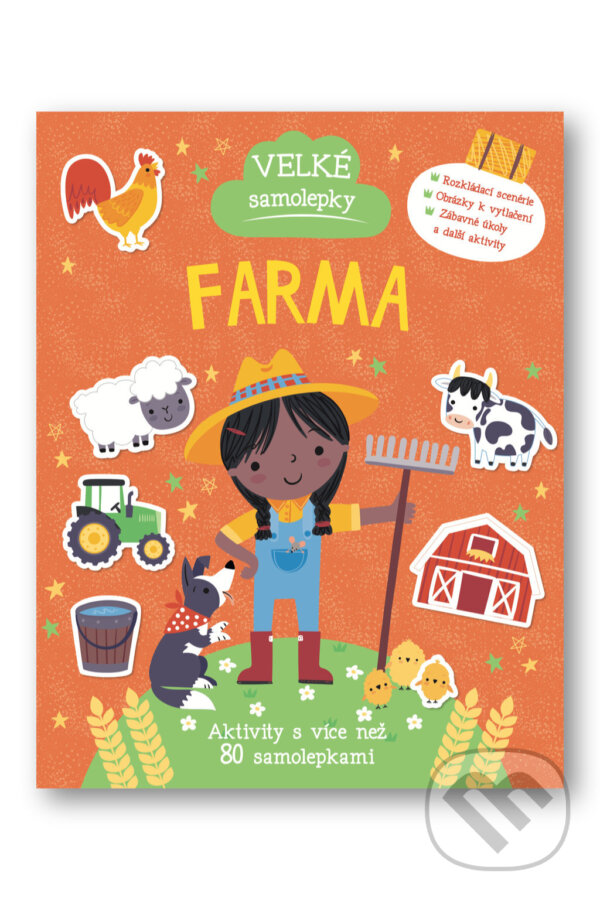 Kniha: Velké samolepky: Farma (Svojtka&Co.)