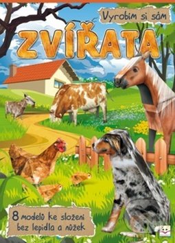 Levně Vyrobím si sám: Zvířata (8 modelů ke složení bez lepidla a nůžek) - kniha z kategorie Omaľovávanky, vystrihovanie, papier