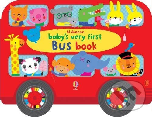 Kniha: Baby's Very First Bus Book (Fiona Watt). Usborne, 2017