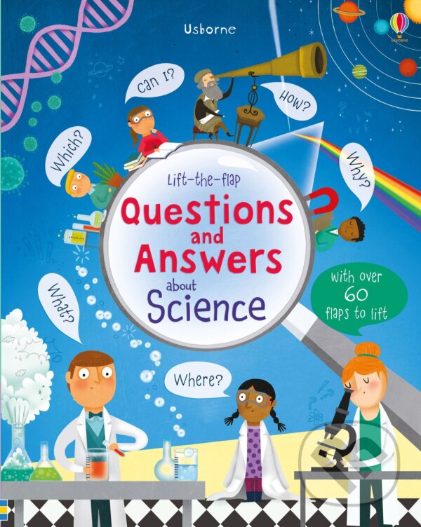 Levně Questions And Answers About Science - Katie Daynes, Marie-Eve Tremblay (ilustrátor) - kniha z kategorie Pre deti a mládež