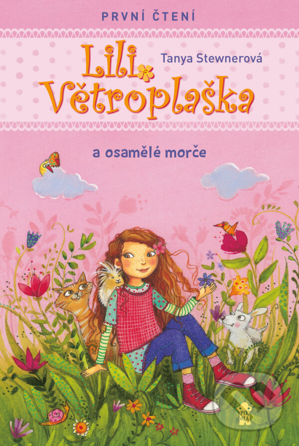 E-kniha: Lili Větroplaška a osamělé morče (Tanya Stewnerová). Pikola, 2024