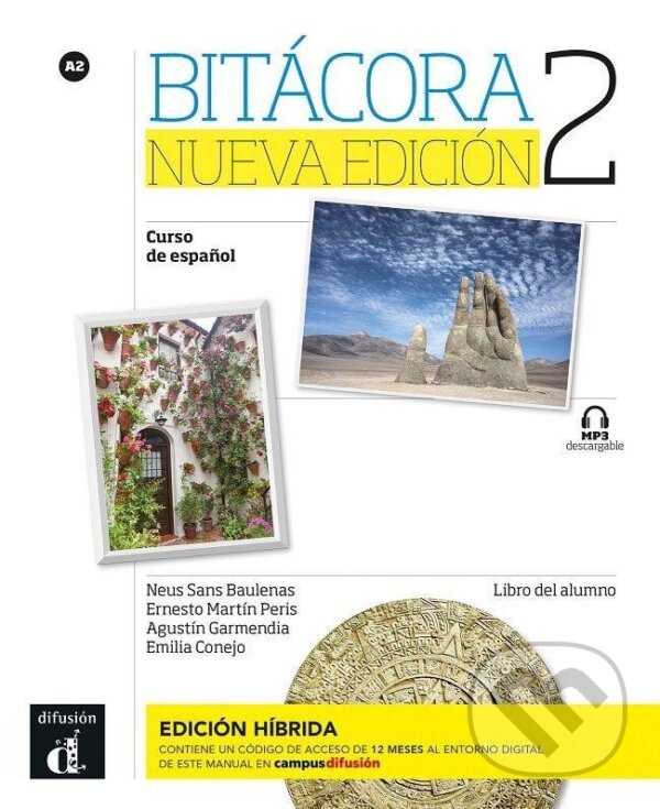 Levně Bitácora Nueva 2 (A2) – Libro del alumno – Edición híbrida + Campus (12 meses)