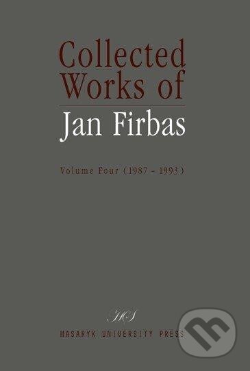 Levně Collected Works of Jan Firbas: Volume Four (1987-1993)