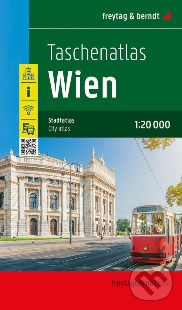 Vídeň 1:20 000 / kapesní atlas - kniha z kategorie Mapy Európy