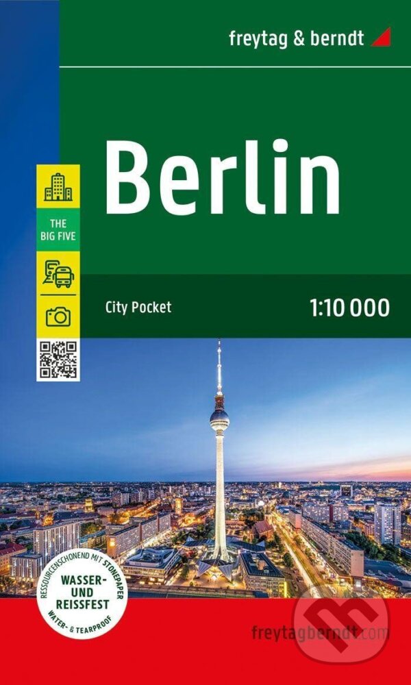 Levně Berlín 1:10 000 / mapa města