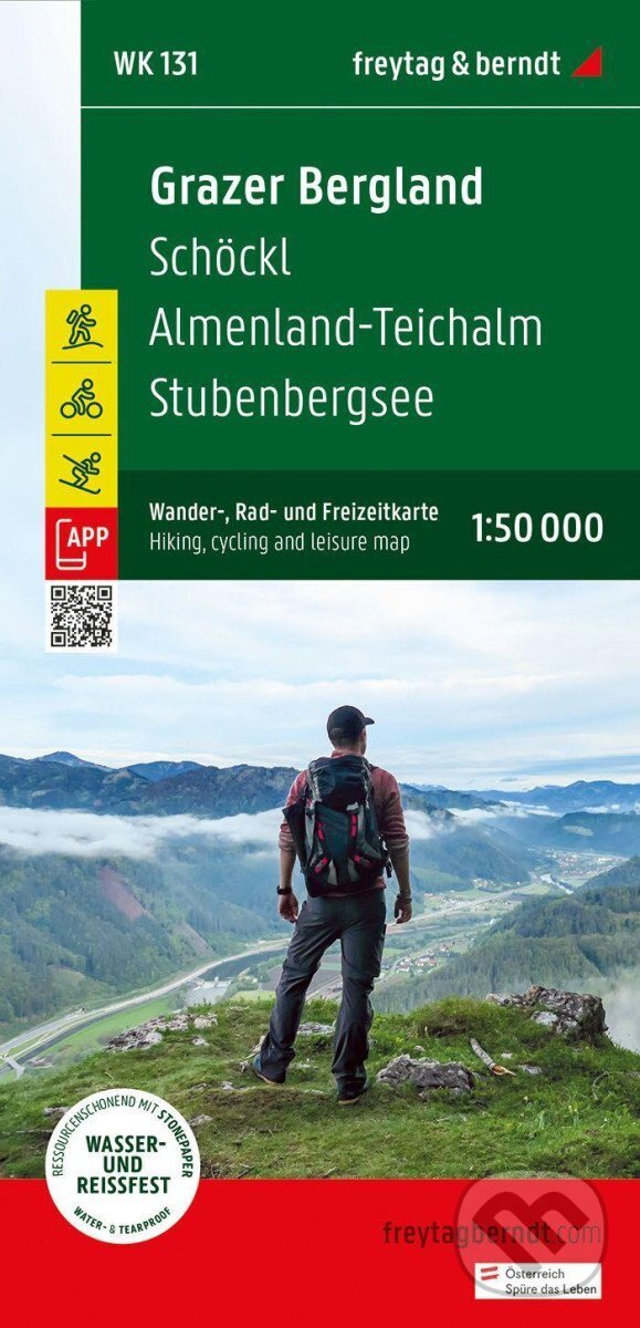 Levně Pohoří Graz 1:50 000 / turistická, cyklistická a rekreační mapa