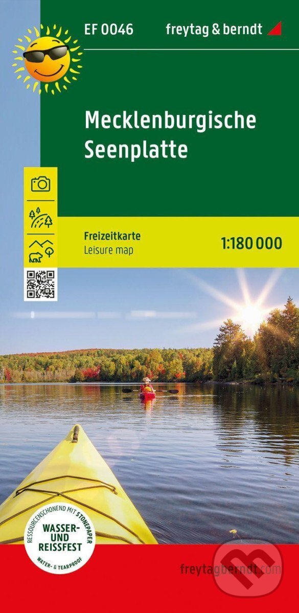 Levně Mecklenburgische Seenplatte 1:180 000 / dobrodružný průvodce