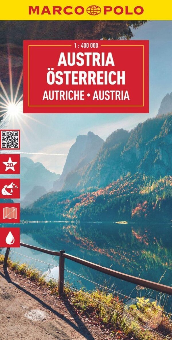 Kniha Austria Marco Polo Map