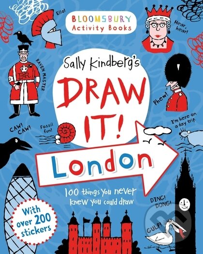 Levně Draw it London - Sally Kindberg - kniha z kategorie Pre deti a mládež