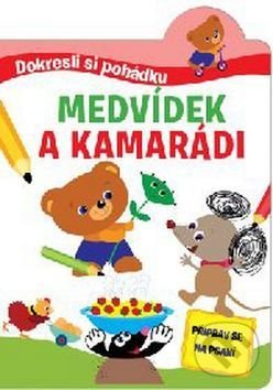 Levně Medvídek a kamarádi (Připrav se na psaní!) - kniha z kategorie Pre deti