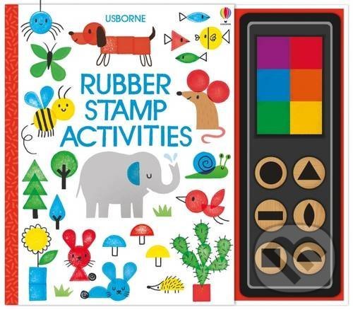 Levně Rubber Stamp Activities - Fiona Watt, Erica Harrison (ilustrácie) - kniha z kategorie Omaľovávanky, vystrihovanie, papier