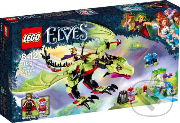 LEGO Elves 41183 Zlý drak kráľa škriatkov, LEGO, 2017