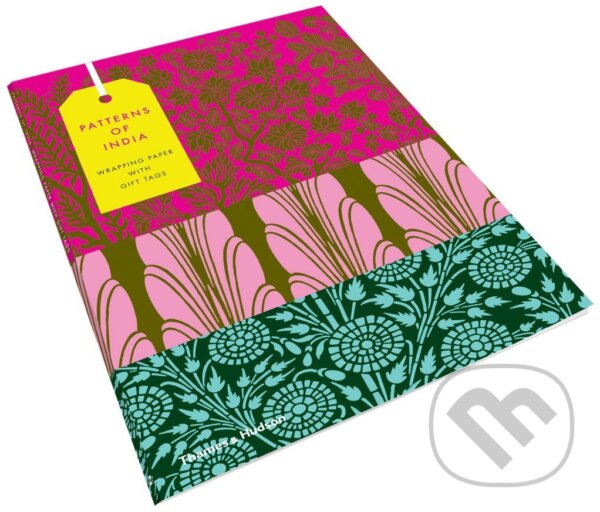 Levně Patterns of India (10 Sheets of Wrapping Paper with 12 Gift Tags)