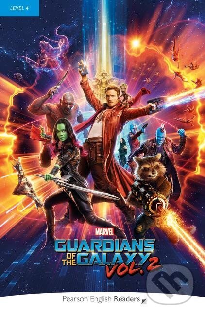 Levně Pearson English Readers: Level 4 Marvel Guardians of the Galaxy 2 + Code
