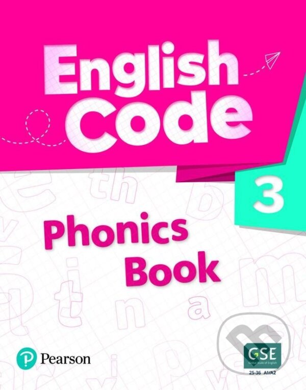 Levně English Code 3 Phonics Book with Audio & Video QR Code