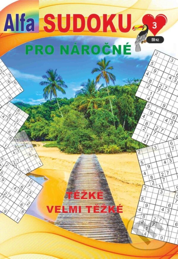 Kniha: Sudoku pro náročné 3/2024 (Alfasoft)