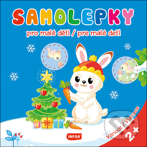 Levně Samolepky pro malé děti/pre malé deti (Vánoce/Vianoce) - kniha z kategorie Omaľovávanky, vystrihovanie, papier