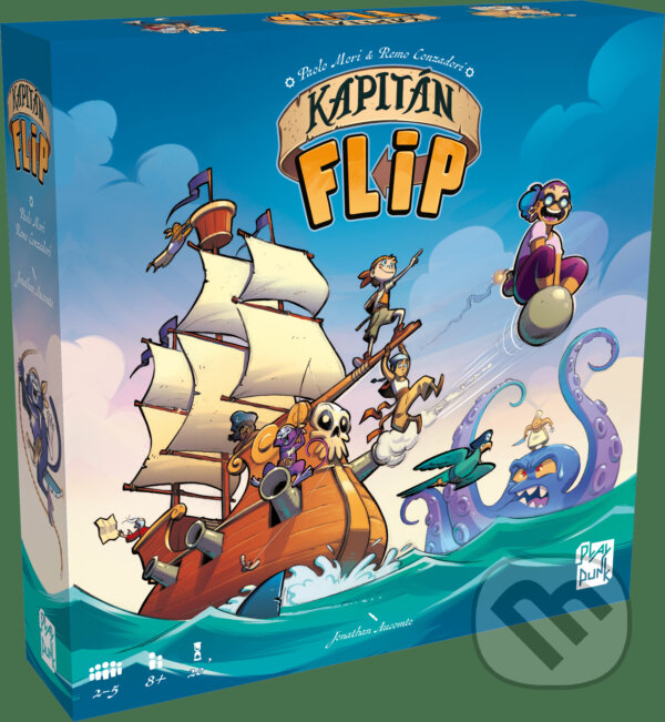 Levně Kapitán Flip - Remo Conzadori, Paolo Mori - hra z kategorie Ostatné
