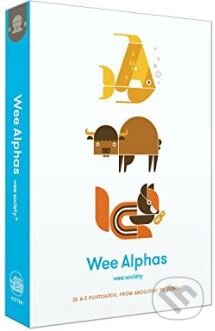 Levně Wee Alphas (26 A to Z Postcards, from Angelfish to Zebra)