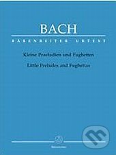 Levně Malá preludia a fughetty - Johann Sebastian Bach - kniha z kategorie Noty