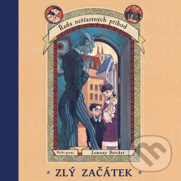 Audiokniha: Zlý začátek (Lemony Snicket). Tympanum, 2024