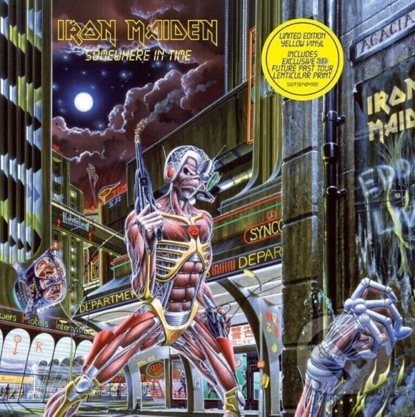 Levně Iron Maiden: Somewhere in Time (Yellow Lenticular) LP
