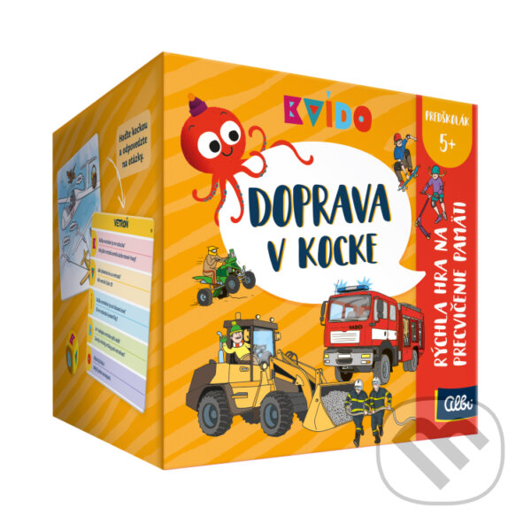 Spoločenská hra: Kvído - Doprava v kocke SK (Tom Hutchinson). Albi, 2024