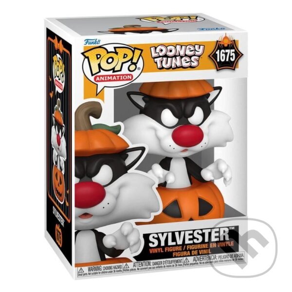 Levně Funko POP Animation: Looney Tunes - Sylvester with Pumpkin