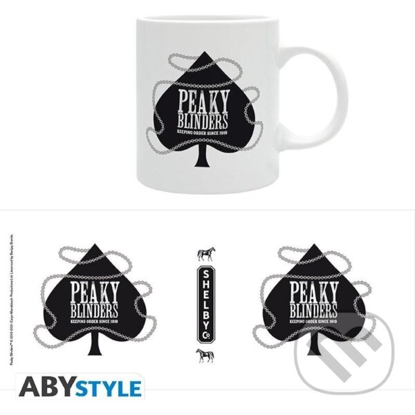 Levně Peaky Blinders Hrnček: Spade 320 ml
