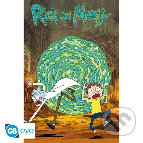 Levně Rick and Morty Plagát Maxi: Portal
