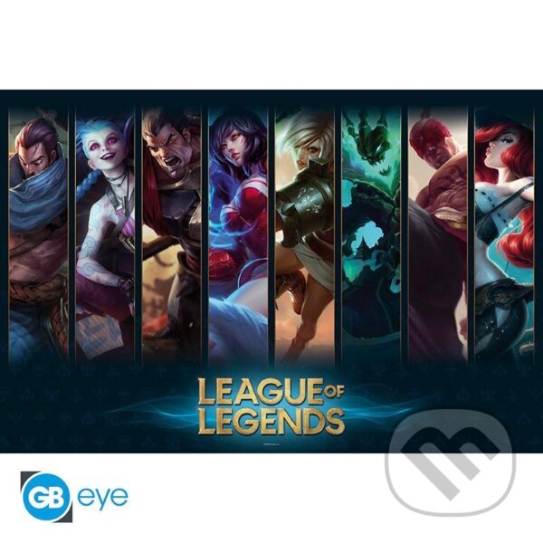 Levně League of Legends Plagát Maxi: Championsk