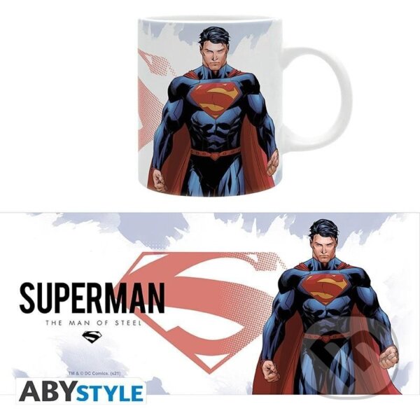 Levně DC Comics Hrnček: Superman Man of Steel 320 ml