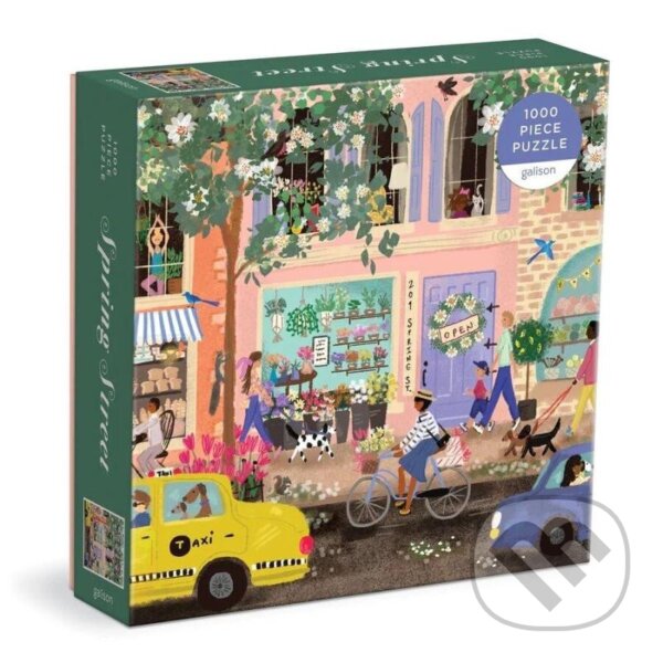 Levně Jarní ulice - puzzle z kategorie Ostatné