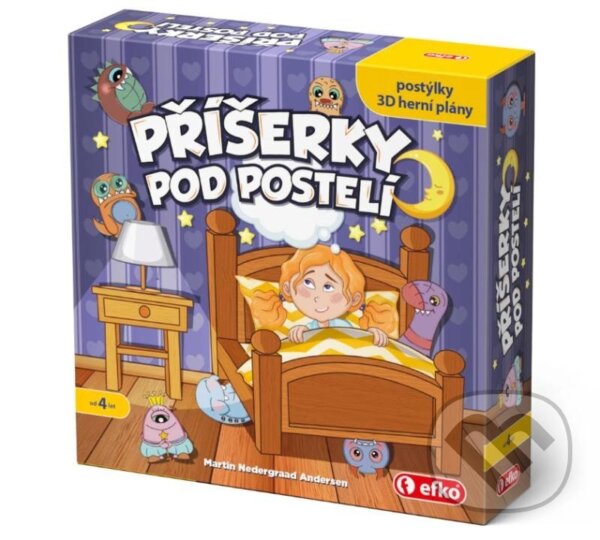 Příšerky pod postelí (dětská postřehová hra) - hra z kategorie Ostatné