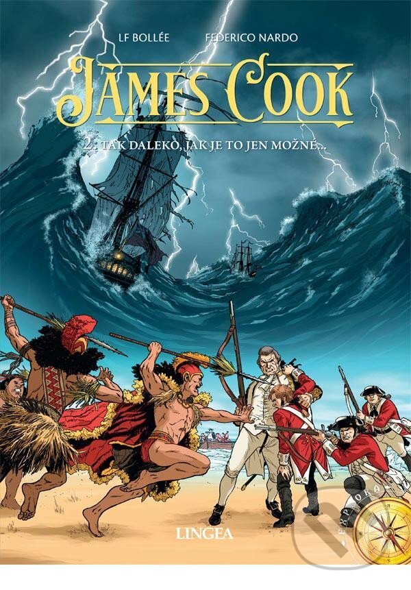 Levně James Cook 2 (Tak daleko, jak je to jen možné) - Laurent-Frédéric Bollée - kniha z kategorie Komiksy