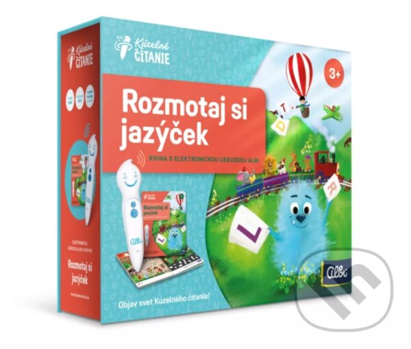 Levně Kúzelné čítanie Albi ceruzka + kniha Rozmotaj si jazýček - kniha z kategorie Vzdelávacie hry