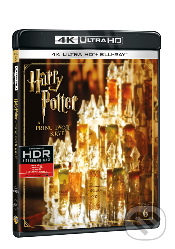 Levně Harry Potter a Princ dvojí krve Ultra HD Blu-ray (UHD + BD) - film z kategorie Akčné a dobrodružné