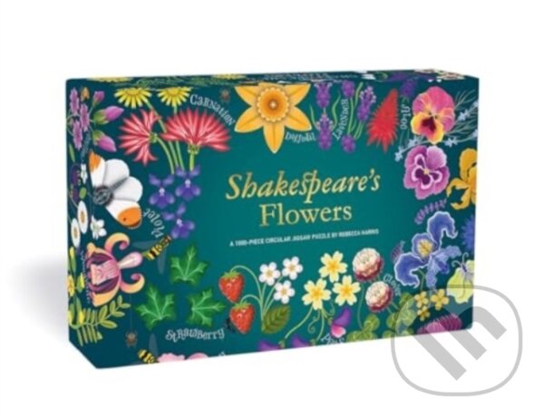 Levně Shakespeare's Flowers: A 1000-Piece Jigsaw Puzzle with a Poetic Host of Flowers, Plants and Animals - kniha z kategorie Multi puzzle