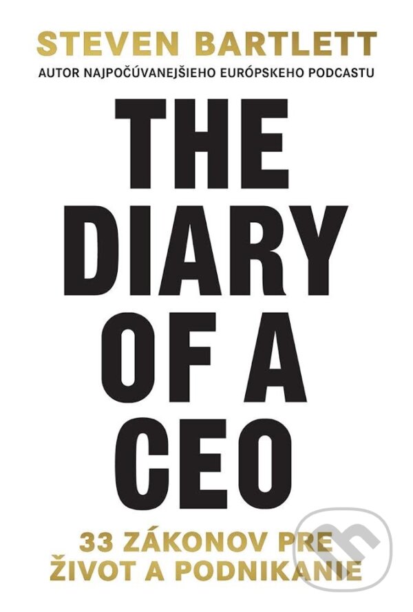 E-kniha: The Diary of a CEO (slovenský jazyk) (Steven Bartlett)