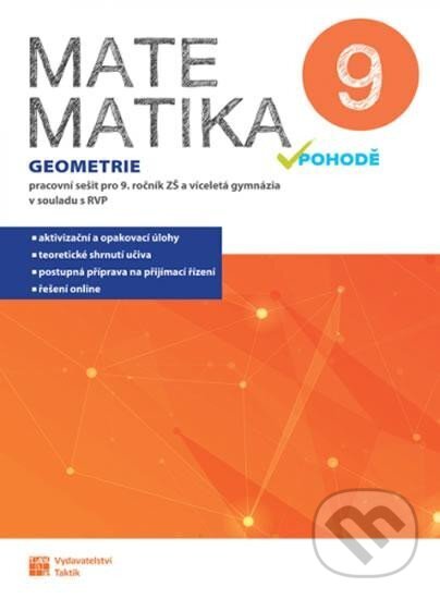 Levně Matematika v pohodě 9 - Geometrie - pracovní sešit - kniha z kategorie 2. stupeň